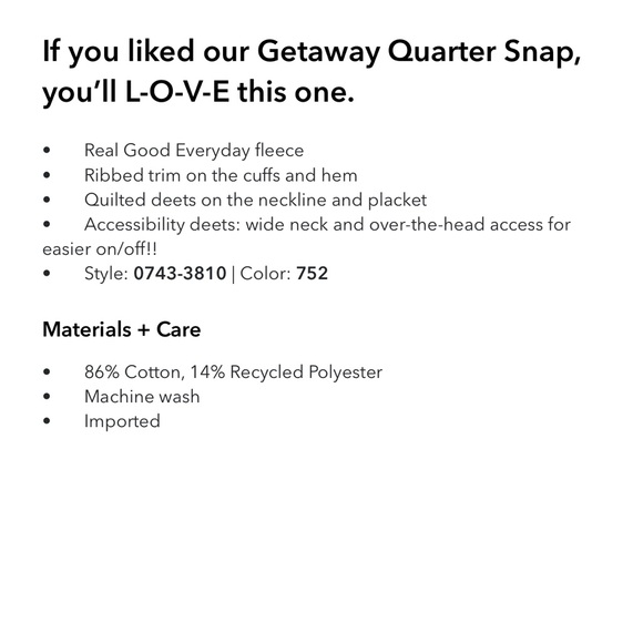 Aerie oh snap sweater shirt. Size xxl. Stone harbor color - Picture 8 of 9